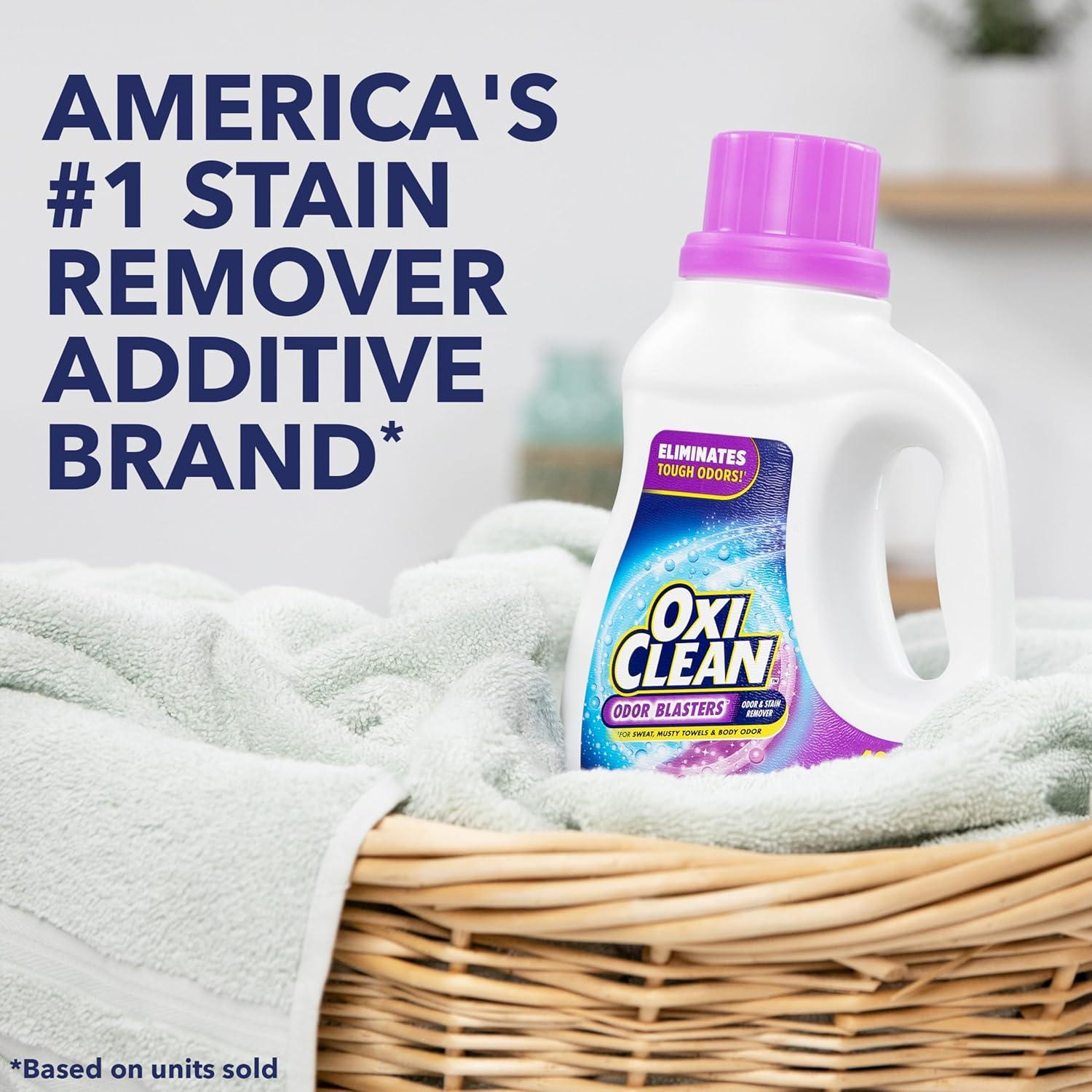 image:imageOxiClean Odor Blasters Odor and Stain Remover Laundry Booster Liquid 50 fl oz50 Fl Oz Pack of 1