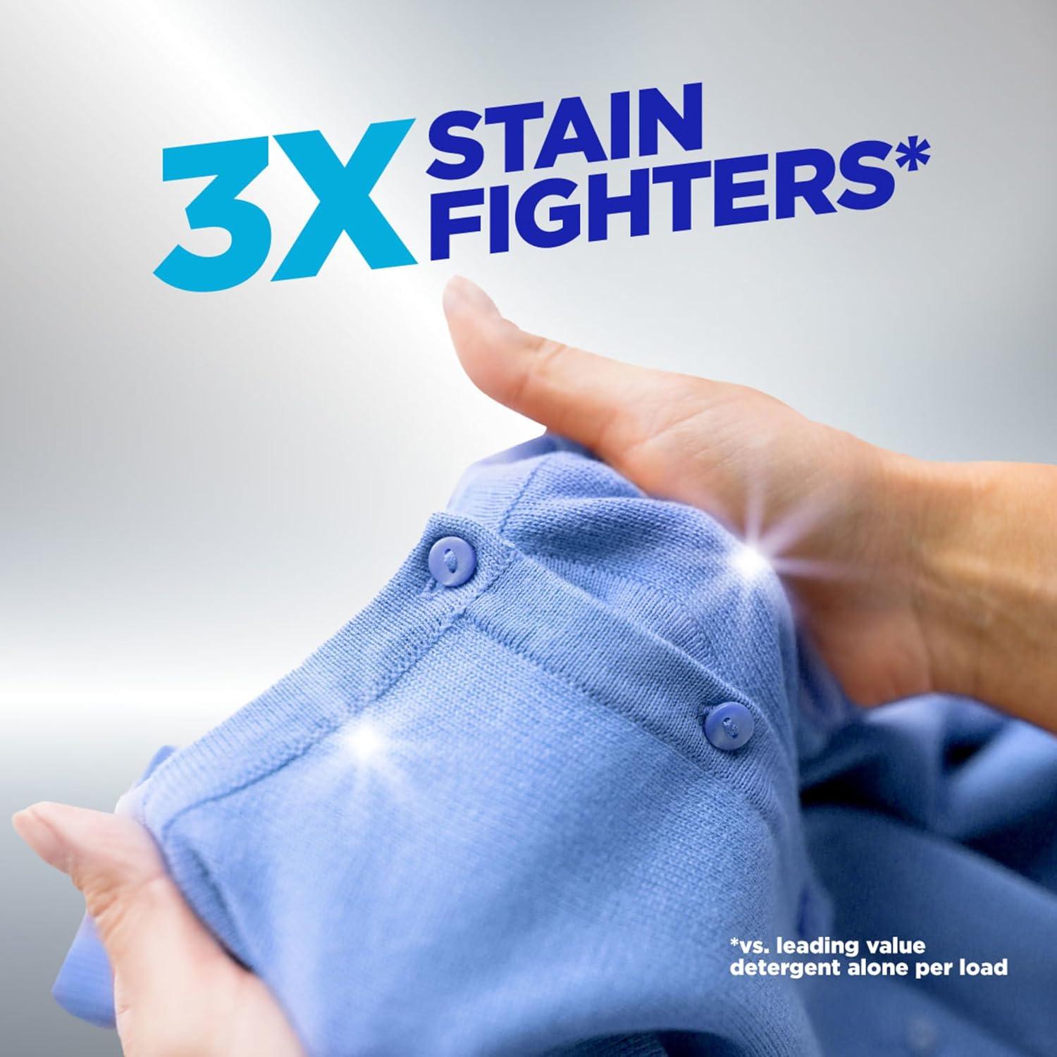 image:imageOxiClean Triple Action Versatile Stain Remover Powder Use with Detergent Removes Tough Stains like Grease Blood and Grass Brightens Colors and Whites Chlorine Free 65 lbs64 Ounce Pack of 1