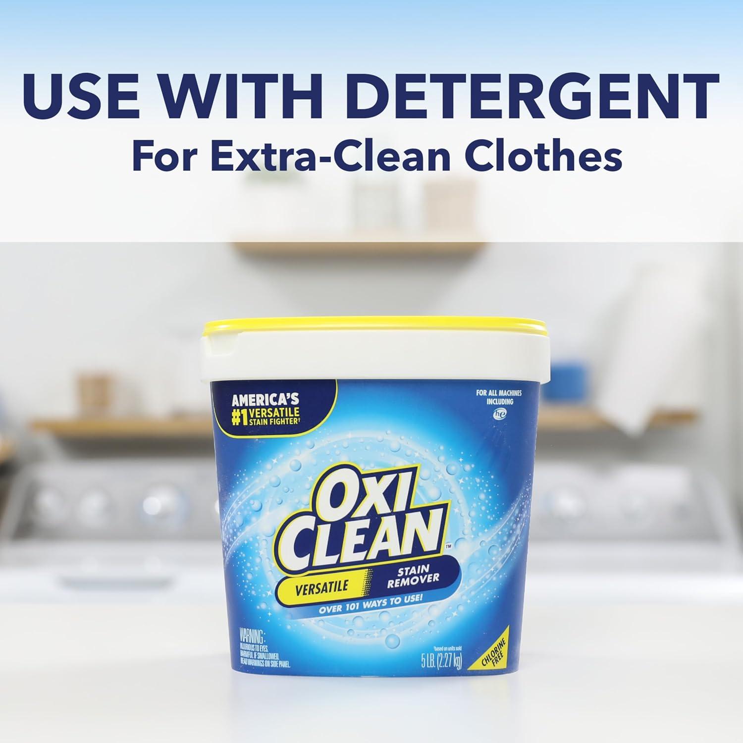 image:imageOxiClean Versatile Stain Remover Powder 5 lb48 Ounce Pack of 1