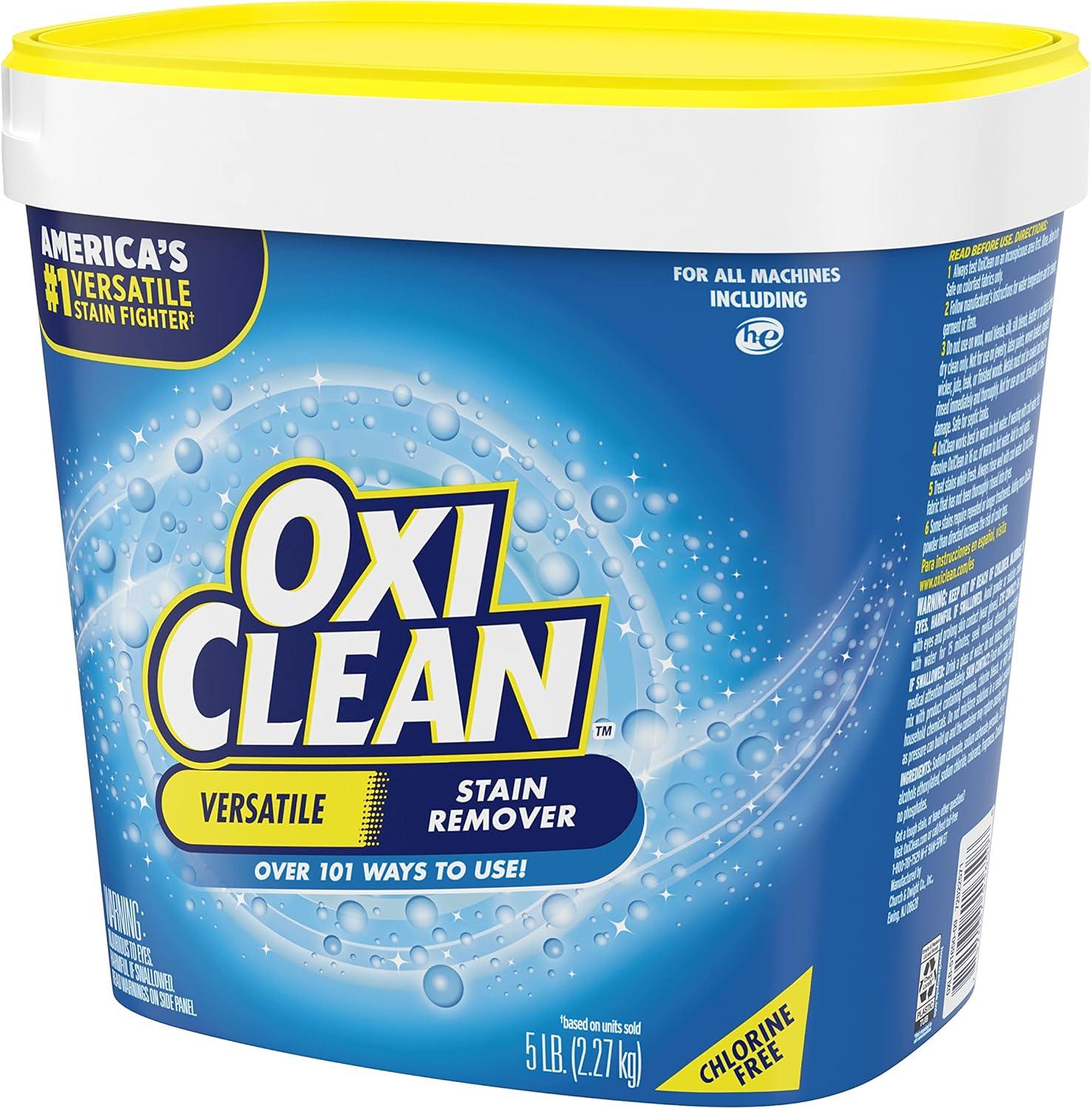 image:imageOxiClean Versatile Stain Remover Powder 5 lb80 Ounce Pack of 2