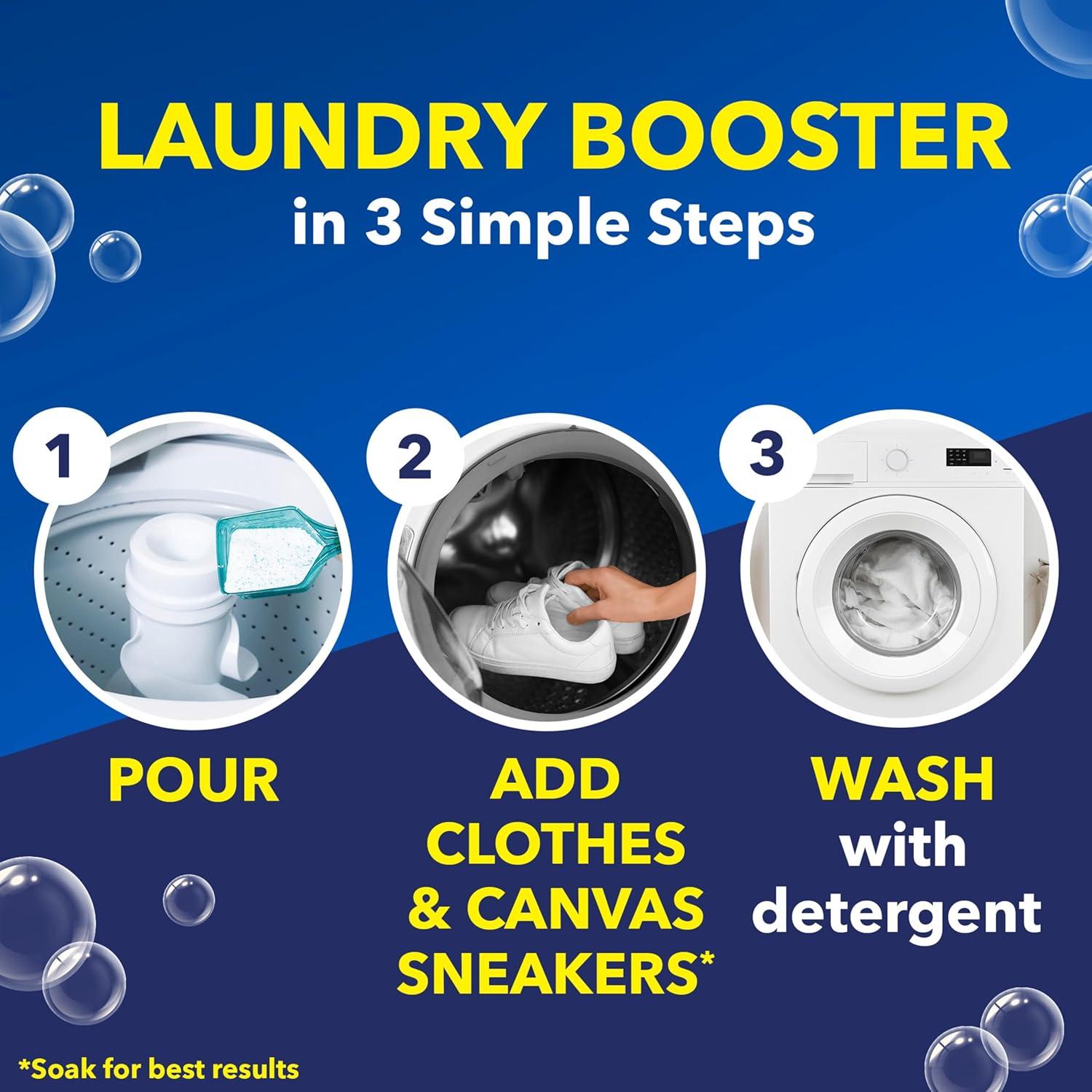 image:imageOxiClean White Revive Laundry Whitener and Stain Remover Powder Alternative to Bleach for Laundry 5 lb48 Ounce Pack of 1