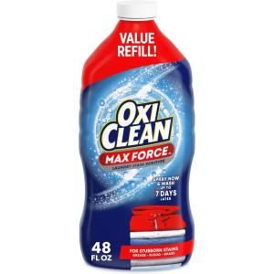 OxiClean Max Force Laundry Stain Remover Spray, Newborn & Baby Essentials, Stain Treater, 12 fl oz, 3-Pack(48 Fl Oz (Pack of 1))