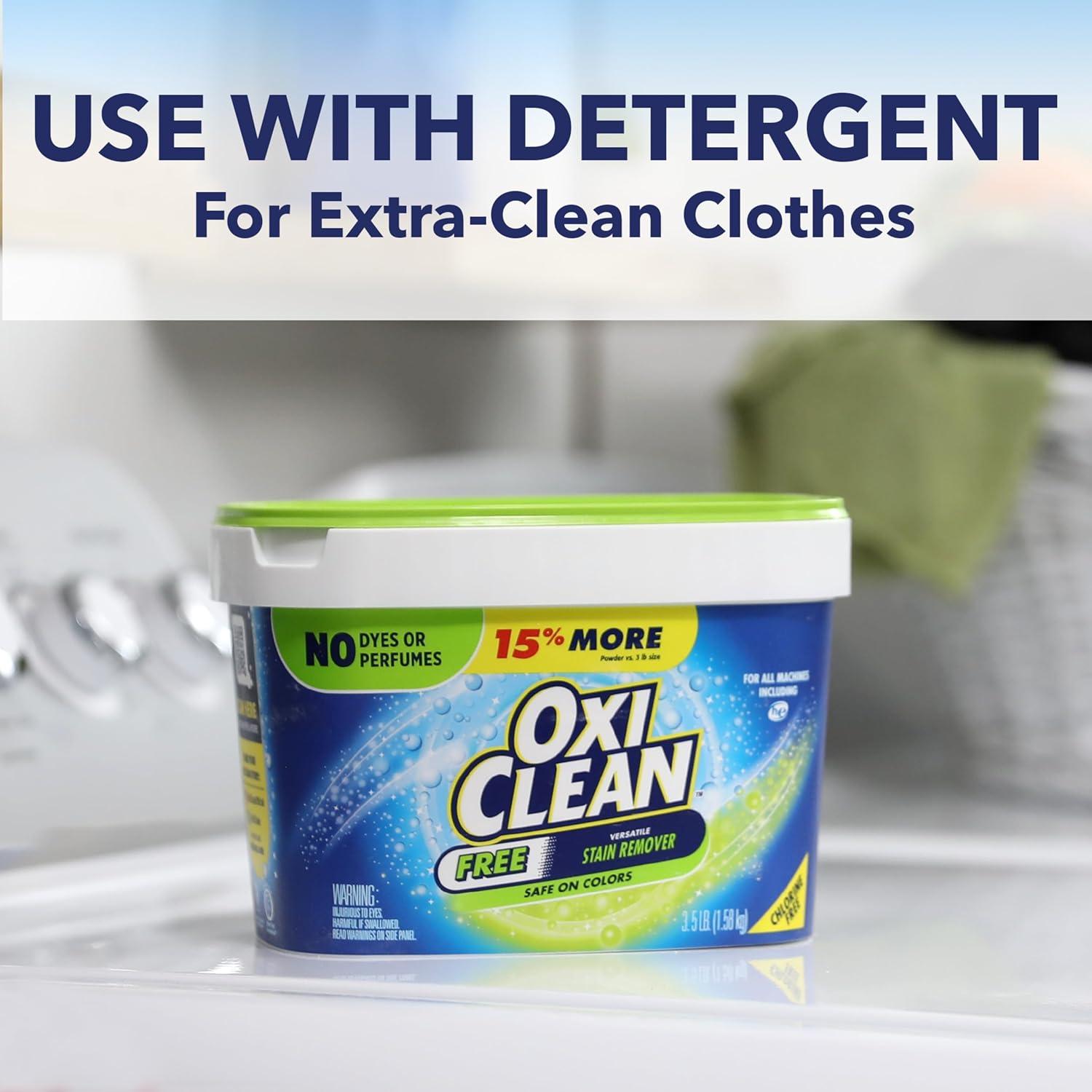 image:imageOxiClean Free Versatile Stain Remover Powder 3 lbUnscented