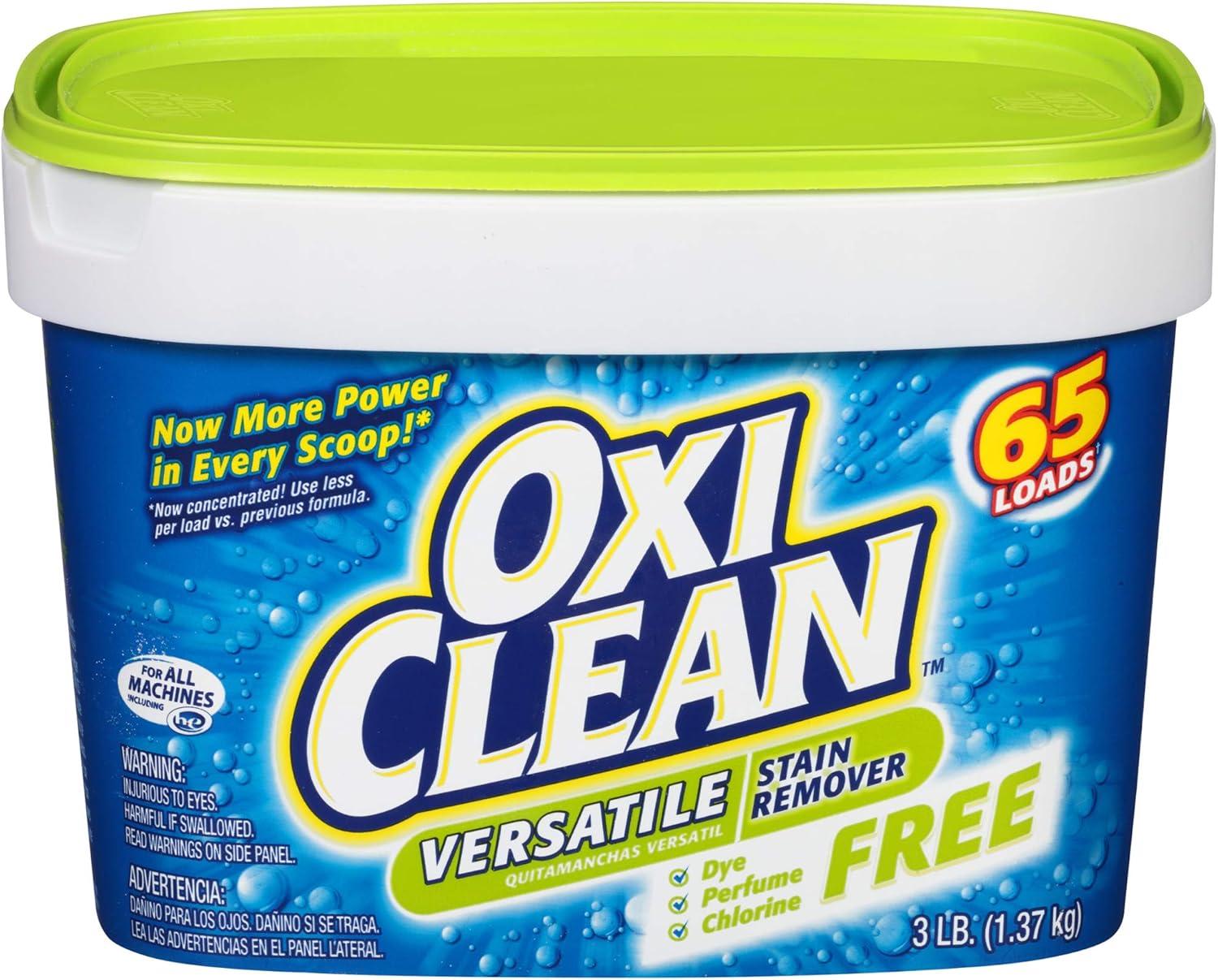 image:imageOxiClean Free Versatile Stain Remover Powder 3 lbUnscented