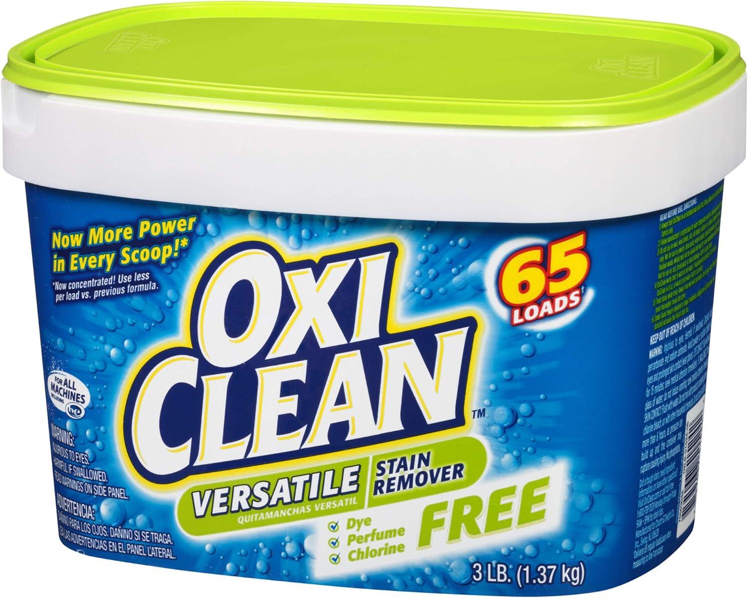 image:imageOxiClean Free Versatile Stain Remover Powder 3 lbUnscented