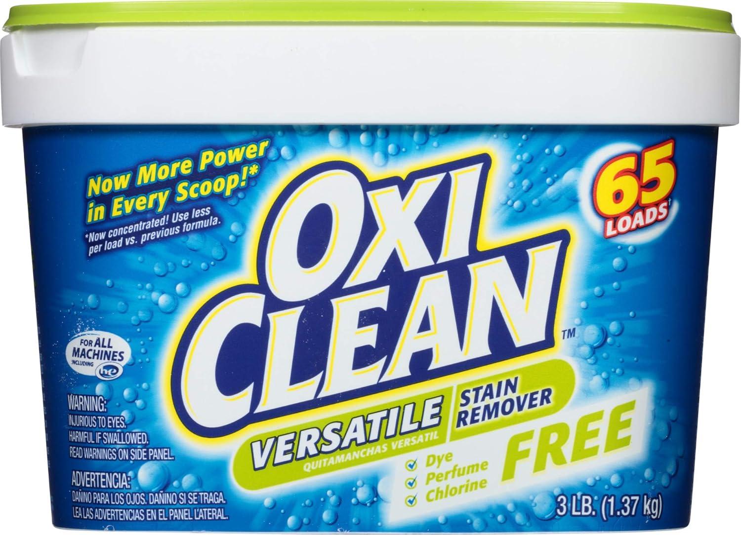 image:imageOxiClean Free Versatile Stain Remover Powder 3 lbUnscented