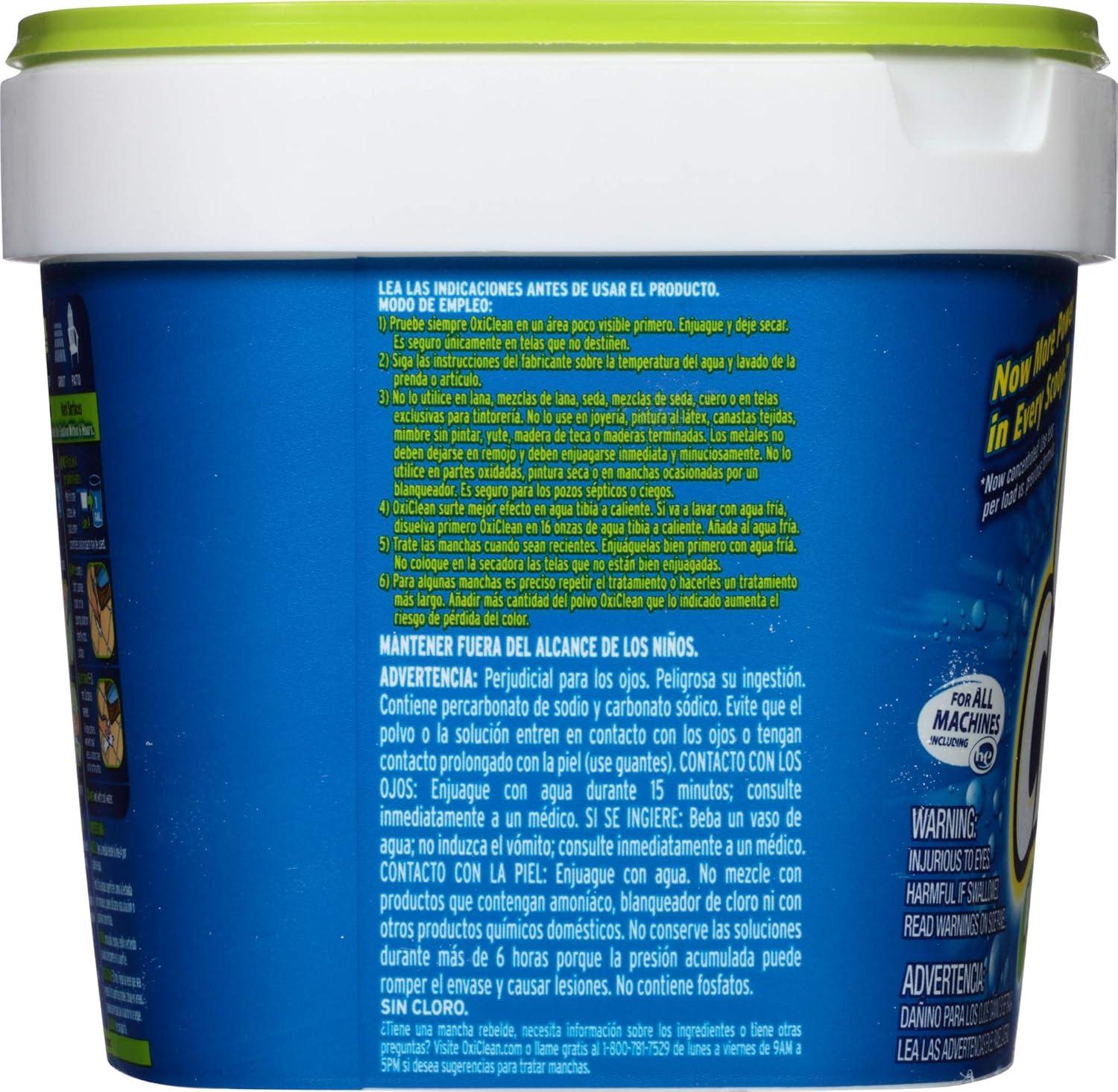 image:imageOxiClean Free Versatile Stain Remover Powder 3 lbUnscented