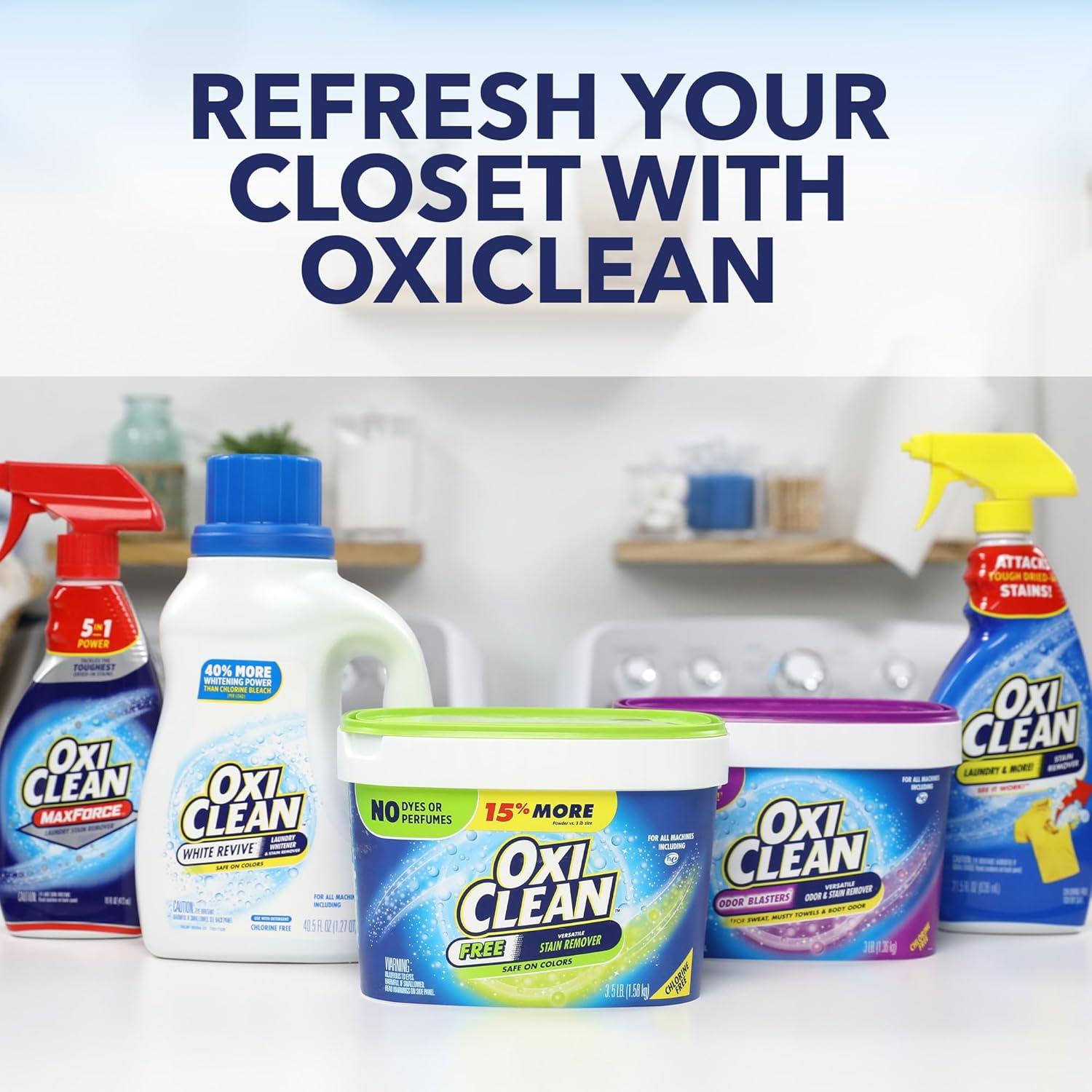 image:imageOxiClean Free Versatile Stain Remover Powder 3 lbUnscented