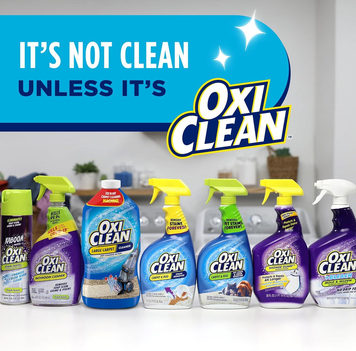 image:imageOxiClean Large Carpet Cleaner Liquid Solution for Steam Cleaning Machines 64 fl oz