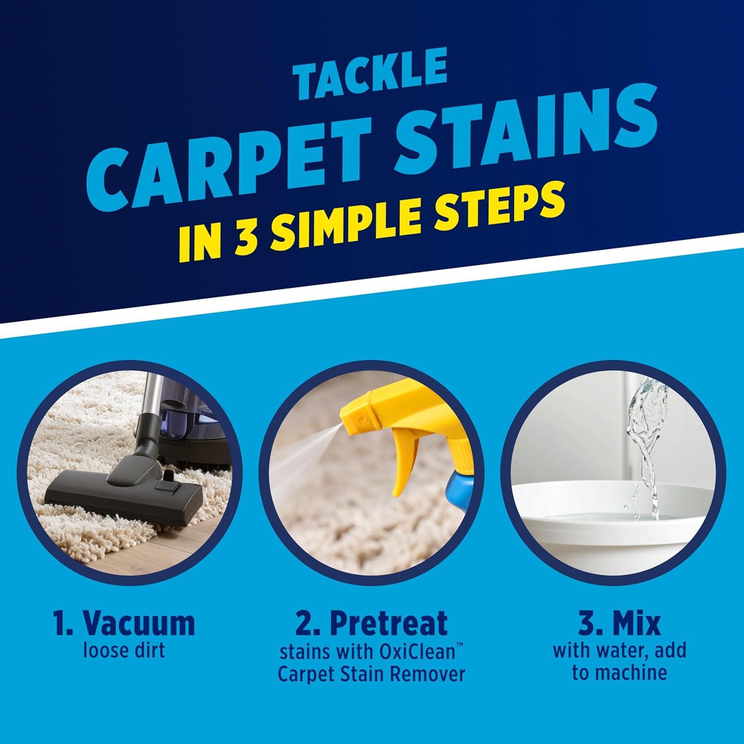 image:imageOxiClean Large Carpet Cleaner Liquid Solution for Steam Cleaning Machines 64 fl oz