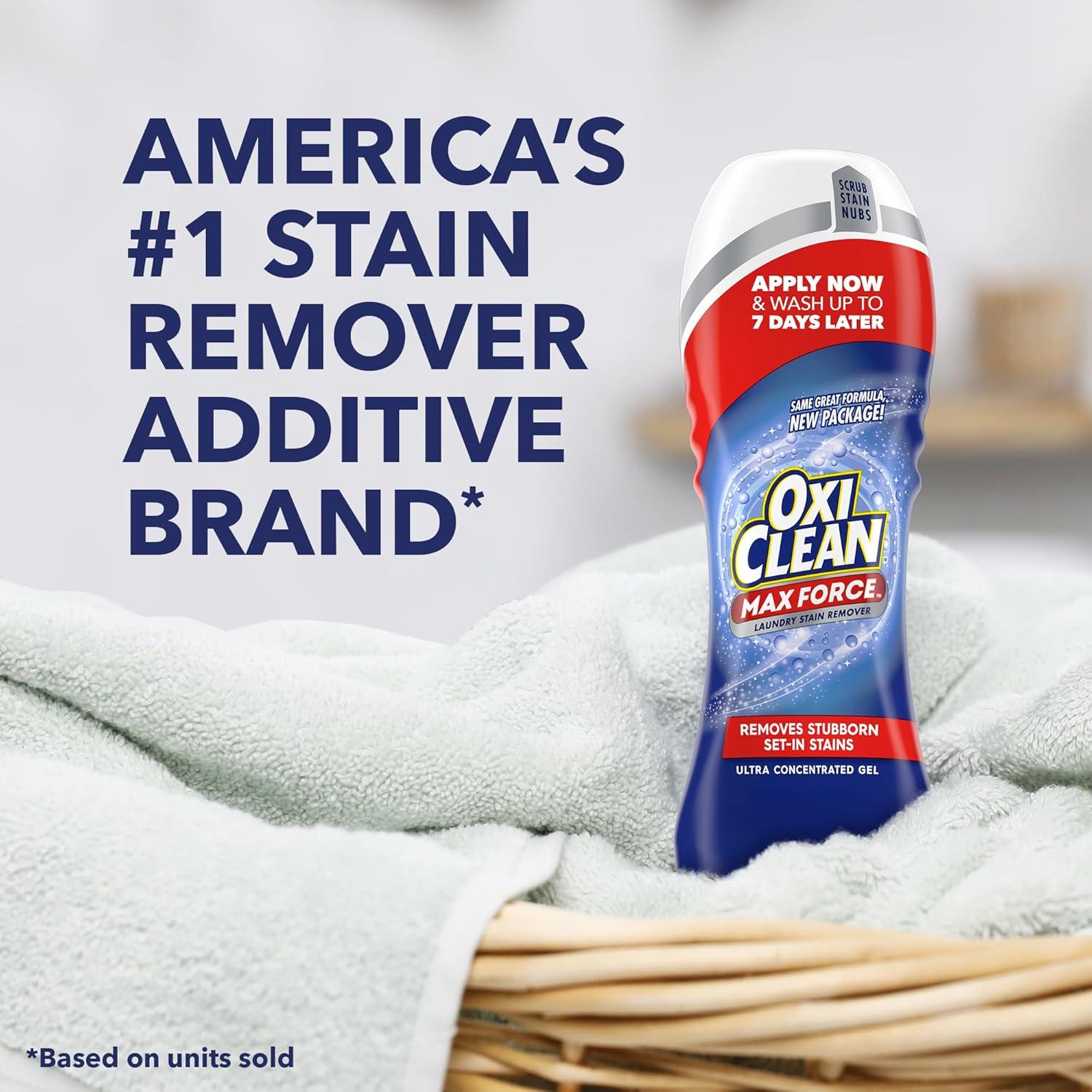 image:imageOxiClean Max Force Laundry Stain Remover Gel Stick 62 fl oz