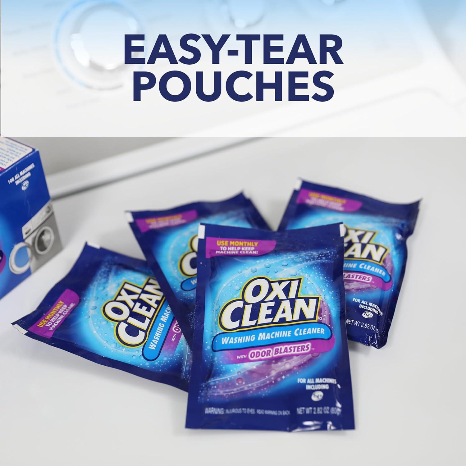 image:imageOxiClean Washing Machine Cleaner with Odor Blasters 4 Count