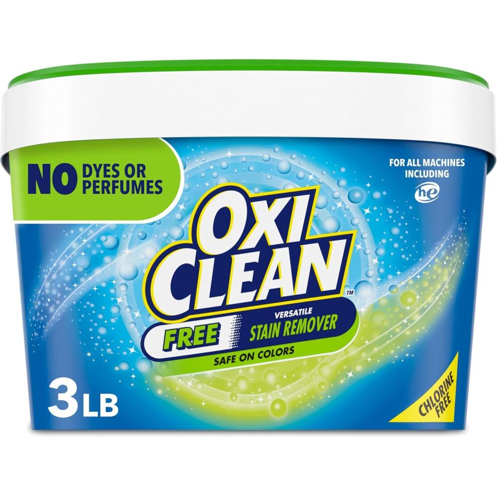 image:imageOxiClean Free Versatile Stain Remover Powder 3 lbUnscented