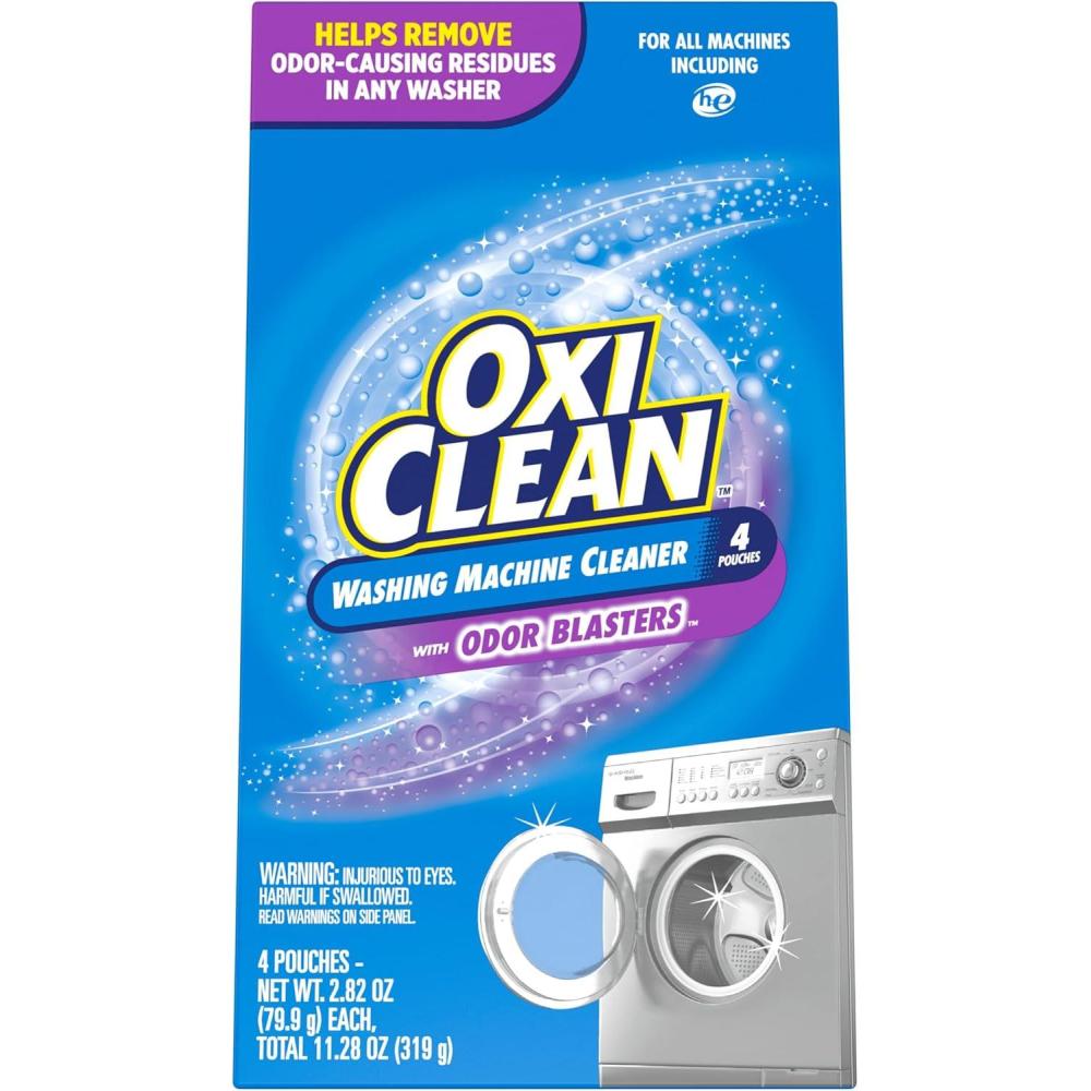 image:imageOxiClean Washing Machine Cleaner with Odor Blasters 4 Count